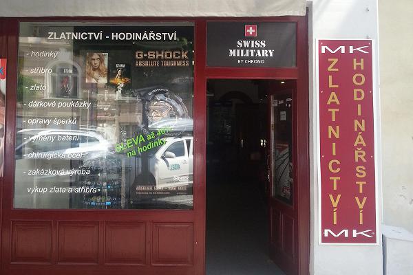 Prodejna Zlatnictví MK, Jindřichův Hradec