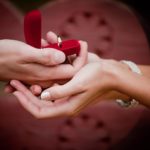 Vyznání lásky a zásnubní prsten