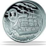 Exkluzivní plachetnice – 100 Oz, stříbro
