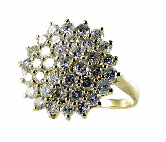 Diamantový prsten ze Zlatnictví Ouda Diamonds, Praha