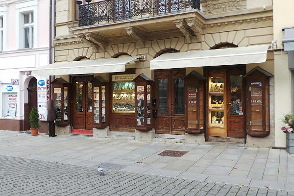 Prodejna Zlatnictví Dea, Karlovy Vary