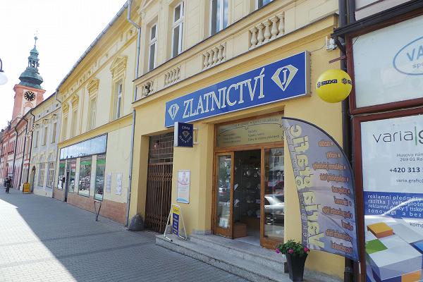 Prodejna Zlatnictví Jana Vajcová, Rakovník