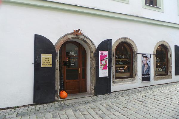 Prodejna Zlatnictví a hodinářství František Bělecký, Český Krumlov